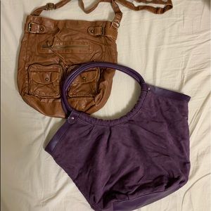 Bundle deal for two hand bags purses